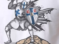 Desenho - Diseño - Arte - Dibujo de la Barra: Los Cruzados • Club: Universidad Católica • País: Chile