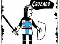 Desenho - Diseño - Arte - Dibujo de la Barra: Los Cruzados • Club: Universidad Católica • País: Chile