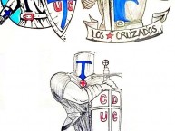 Desenho - Diseño - Arte - Dibujo de la Barra: Los Cruzados • Club: Universidad Católica • País: Chile