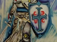 Desenho - Diseño - Arte - Dibujo de la Barra: Los Cruzados • Club: Universidad Católica • País: Chile