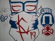 Desenho - Diseño - Arte - Dibujo de la Barra: Los Cruzados • Club: Universidad Católica • País: Chile