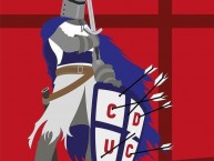 Desenho - Diseño - Arte - Dibujo de la Barra: Los Cruzados • Club: Universidad Católica • País: Chile