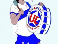 Desenho - Diseño - Arte - Dibujo de la Barra: Los Cruzados • Club: Universidad Católica • País: Chile