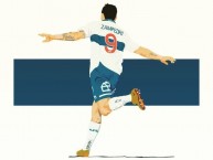 Desenho - Diseño - Arte - Dibujo de la Barra: Los Cruzados • Club: Universidad Católica