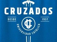 Desenho - Diseño - Arte - Dibujo de la Barra: Los Cruzados • Club: Universidad Católica