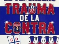 Desenho - Diseño - Arte - "Anti colo colo y anti udechile (anti madres y anti zorras)" Dibujo de la Barra: Los Cruzados &bull; Club: Universidad Católica