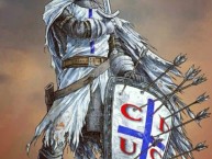 Desenho - Diseño - Arte - Dibujo de la Barra: Los Cruzados &bull; Club: Universidad Católica