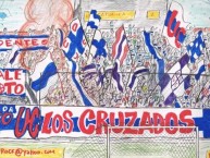 Desenho - Diseño - Arte - Dibujo de la Barra: Los Cruzados • Club: Universidad Católica • País: Chile