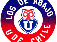 Desenho - Diseño - Arte - Dibujo de la Barra: Los de Abajo &bull; Club: Universidad de Chile - La U &bull; País: Chile