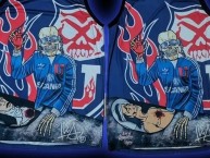 Desenho - Diseño - Arte - "Anti universidad catolica y anti colo colo (anti monjas y anti zorras)" Dibujo de la Barra: Los de Abajo &bull; Club: Universidad de Chile - La U &bull; País: Chile