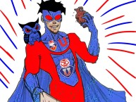 Desenho - Diseño - Arte - Dibujo de la Barra: Los de Abajo &bull; Club: Universidad de Chile - La U &bull; País: Chile