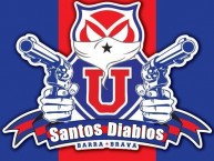 Desenho - Diseño - Arte - Dibujo de la Barra: Los de Abajo • Club: Universidad de Chile - La U