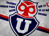 Desenho - Diseño - Arte - Dibujo de la Barra: Los de Abajo • Club: Universidad de Chile - La U