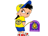 Desenho - Diseño - Arte - Dibujo de la Barra: Los del Foro &bull; Club: Universidad de Concepción &bull; País: Chile