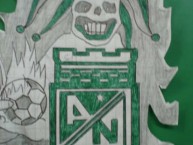 Desenho - Diseño - Arte - Dibujo de la Barra: Los del Sur • Club: Atlético Nacional • País: Colombia