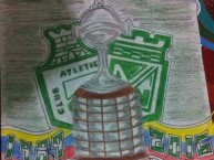 Desenho - Diseño - Arte - Dibujo de la Barra: Los del Sur • Club: Atlético Nacional • País: Colombia