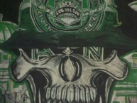 Desenho - Diseño - Arte - Dibujo de la Barra: Los del Sur • Club: Atlético Nacional