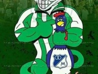 Desenho - Diseño - Arte - "MILLOS MUERTO DESDE EL 89" Dibujo de la Barra: Los del Sur &bull; Club: Atlético Nacional