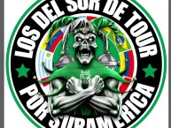 Desenho - Diseño - Arte - "On Tour" Dibujo de la Barra: Los del Sur &bull; Club: Atlético Nacional