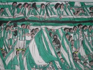 Desenho - Diseño - Arte - Dibujo de la Barra: Los del Sur • Club: Atlético Nacional