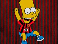 Desenho - Diseño - Arte - "BART" Dibujo de la Barra: Los Rojinegros • Club: Rangers de Talca