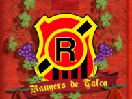 Desenho - Diseño - Arte - "Rangers de Talca, 2 de noviembre de 1902, Chile." Dibujo de la Barra: Los Rojinegros • Club: Rangers de Talca • País: Chile