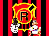 Desenho - Diseño - Arte - Dibujo de la Barra: Los Rojinegros • Club: Rangers de Talca • País: Chile