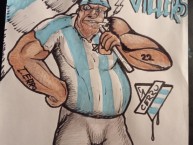 Desenho - Diseño - Arte - Dibujo de la Barra: Los Villeros • Club: Cerro