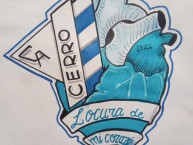 Desenho - Diseño - Arte - "Locura de mi corazón" Dibujo de la Barra: Los Villeros • Club: Cerro