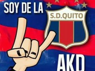 Desenho - Diseño - Arte - "SOY DE LA AKD/SDQ AFICHES" Dibujo de la Barra: Mafia Azul Grana • Club: Deportivo Quito