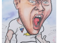 Desenho - Diseño - Arte - Dibujo de la Barra: Muerte Blanca • Club: LDU • País: Ecuador