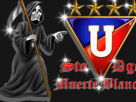 Desenho - Diseño - Arte - Dibujo de la Barra: Muerte Blanca • Club: LDU • País: Ecuador