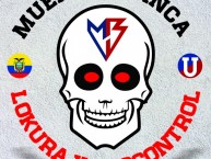 Desenho - Diseño - Arte - Dibujo de la Barra: Muerte Blanca • Club: LDU • País: Ecuador