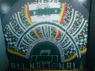 Desenho - Diseño - Arte - Dibujo de la Barra: Nación Verdolaga • Club: Atlético Nacional