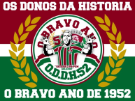 Desenho - Diseño - Arte - Dibujo de la Barra: O Bravo Ano de 52 &bull; Club: Fluminense &bull; País: Brasil