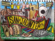 Desenho - Diseño - Arte - Dibujo de la Barra: Rebelión Auriverde Norte • Club: Real Cartagena