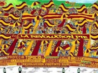 Desenho - Diseño - Arte - Dibujo de la Barra: Revolución Vinotinto Sur • Club: Tolima