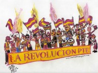 Desenho - Diseño - Arte - Dibujo de la Barra: Revolución Vinotinto Sur • Club: Tolima