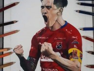 Desenho - Diseño - Arte - "German Cano Goleador historico" Dibujo de la Barra: Rexixtenxia Norte • Club: Independiente Medellín • País: Colombia