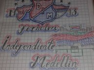 Desenho - Diseño - Arte - Dibujo de la Barra: Rexixtenxia Norte • Club: Independiente Medellín