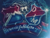 Desenho - Diseño - Arte - Dibujo de la Barra: Rexixtenxia Norte • Club: Independiente Medellín