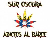 Desenho - Diseño - Arte - Dibujo de la Barra: Sur Oscura • Club: Barcelona Sporting Club