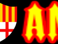 Desenho - Diseño - Arte - "Lienzo de la 3ra barra de Barcelona" Dibujo de la Barra: Sur Oscura &bull; Club: Barcelona Sporting Club &bull; País: Ecuador