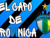 Desenho - Diseño - Arte - Dibujo de la Barra: Trinchera Celeste &bull; Club: O'Higgins