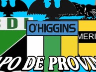 Desenho - Diseño - Arte - Dibujo de la Barra: Trinchera Celeste &bull; Club: O'Higgins