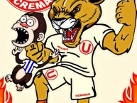 Desenho - Diseño - Arte - Dibujo de la Barra: Trinchera Norte • Club: Universitario de Deportes