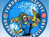 Desenho - Diseño - Arte - Dibujo de la Barra: Vendaval Celeste • Club: Deportivo Garcilaso