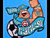 Desenho - Diseño - Arte - Dibujo de la Barra: Vendaval Celeste • Club: Deportivo Garcilaso