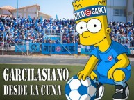 Desenho - Diseño - Arte - Dibujo de la Barra: Vendaval Celeste • Club: Deportivo Garcilaso • País: Peru