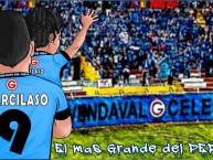 Desenho - Diseño - Arte - Dibujo de la Barra: Vendaval Celeste • Club: Deportivo Garcilaso